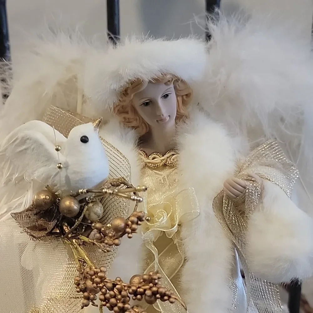 Dan Dee Angel Christmas Tree Topper Vintage
